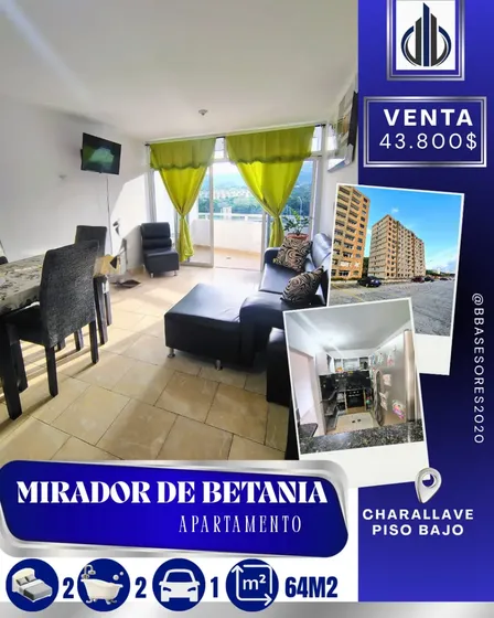 Apartamento Mirador De Betania Charallave Edo Miranda