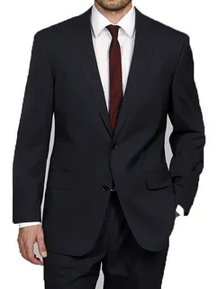 Ambo negro hombre sale