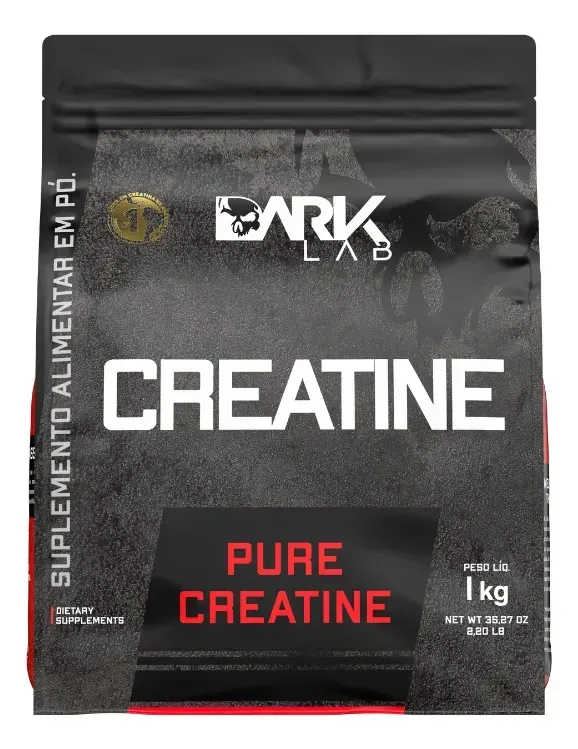 Creatina Monohidratada Pura 1kg Dark Lab Unidade Sem sabor