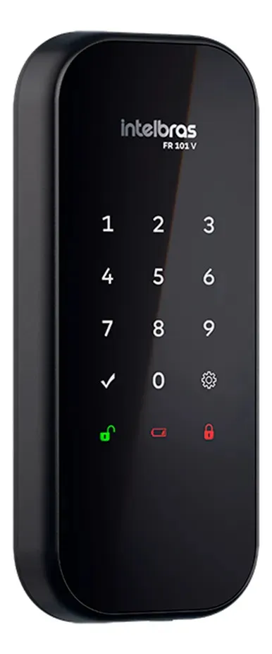 Fechadura Digital Intelbras FR 101 V Preta