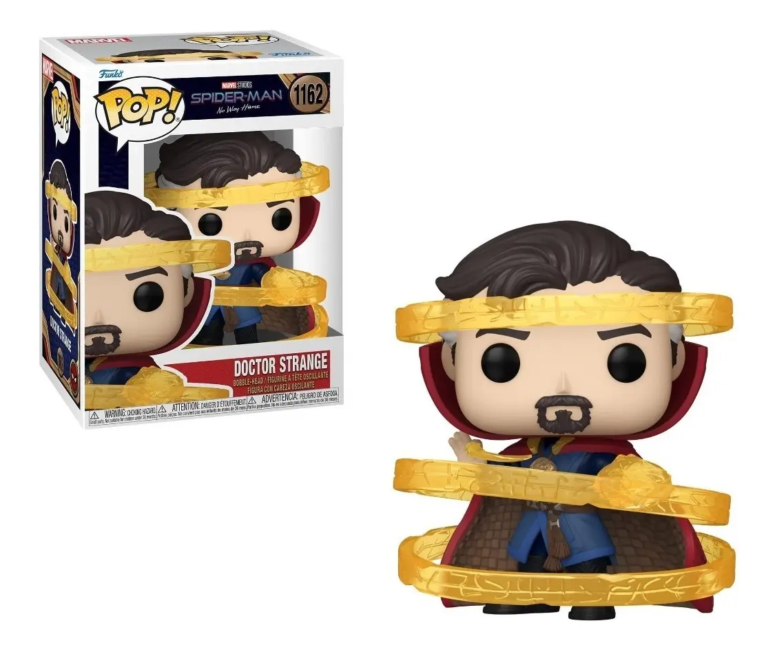 Marvel Spiderman Boneco Funko Pop Doutor Estranho #1162