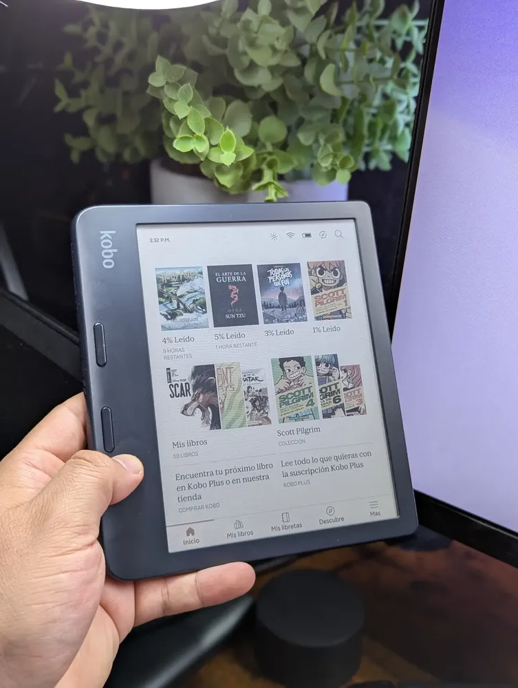 E-reader Kobo Libra Colour 7pol 32gb Preto | Parcelamento sem juros