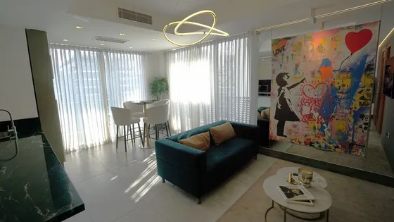 Apartamento Amueblado En Alquiler En Piantini De 1 Habitacion