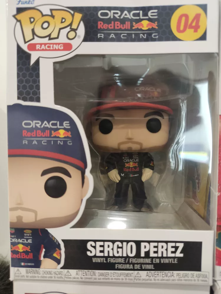 Figurine Pop Formule 1 (F1) #4 pas cher : Sergio Pérez (Oracle Red