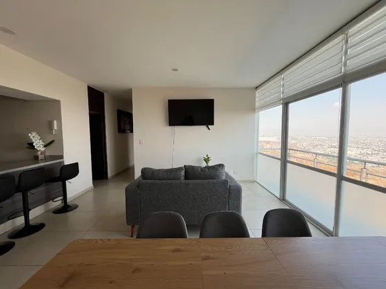 Departamento Amueblado, En Punta Norte Con Balcon.