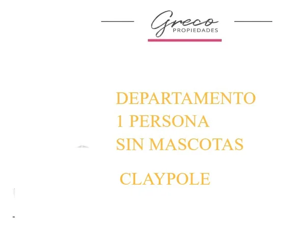 Departamento Monoambiente  