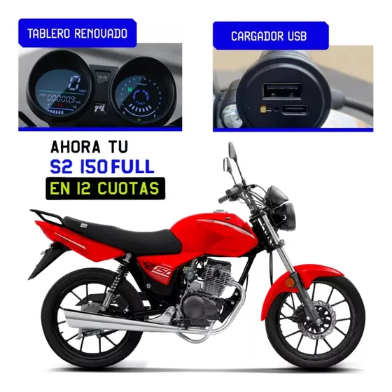 Motomel S2 Cg 150 Full Patentada $2.894.000 O 12ctas$349.690