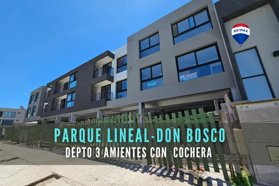 Venta Depto 3 Amb A Estrenar Con Cochera En El Par