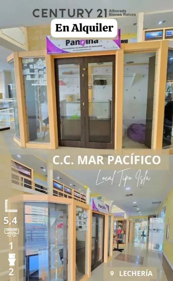 Century21 Ofrece En Alquiler Local En El C.c. Mar Pacifico 