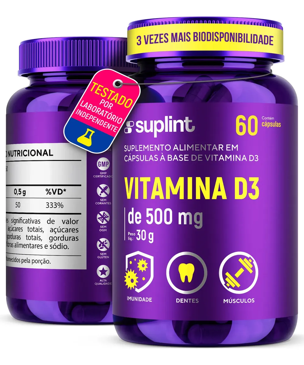 Vitamina D3 Suplint Nutricional