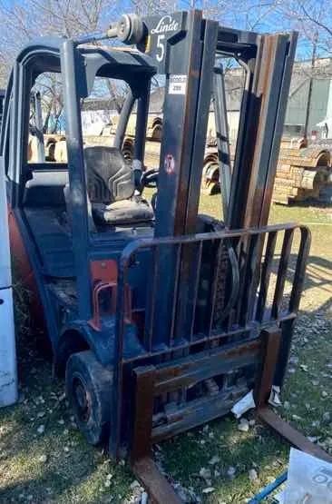 Autoelevador Diesel Linde H25 Torre Triple C/desplazador