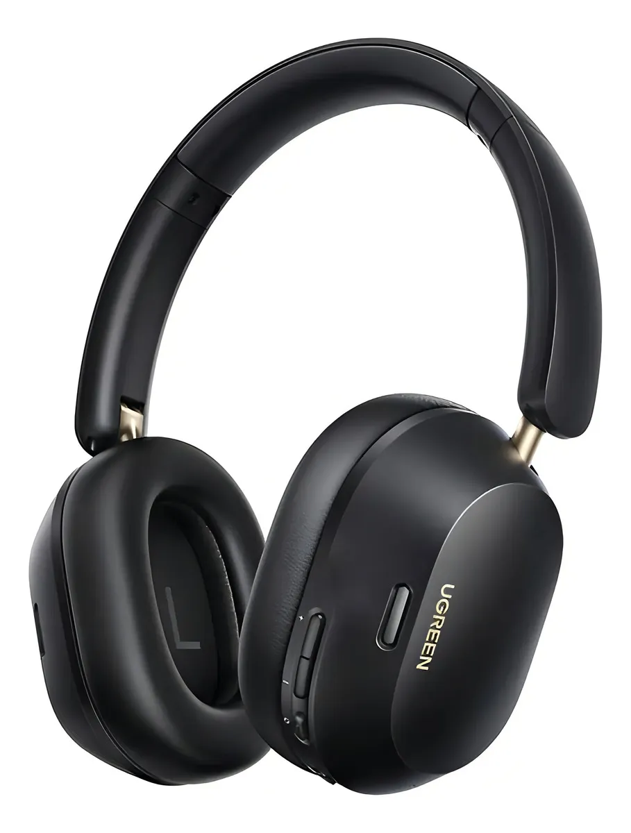 Headphone Fone Bluetooth Ugreen Max5c 75h Espacial Anc 43db Cor Preto