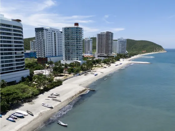 Venta De Apartamento Frente Al Mar Permiso Turístico Playa Salguero-d
