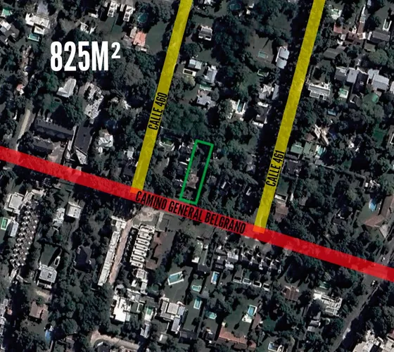 Terreno En Venta - 825mts2 - City Bell, La Plata