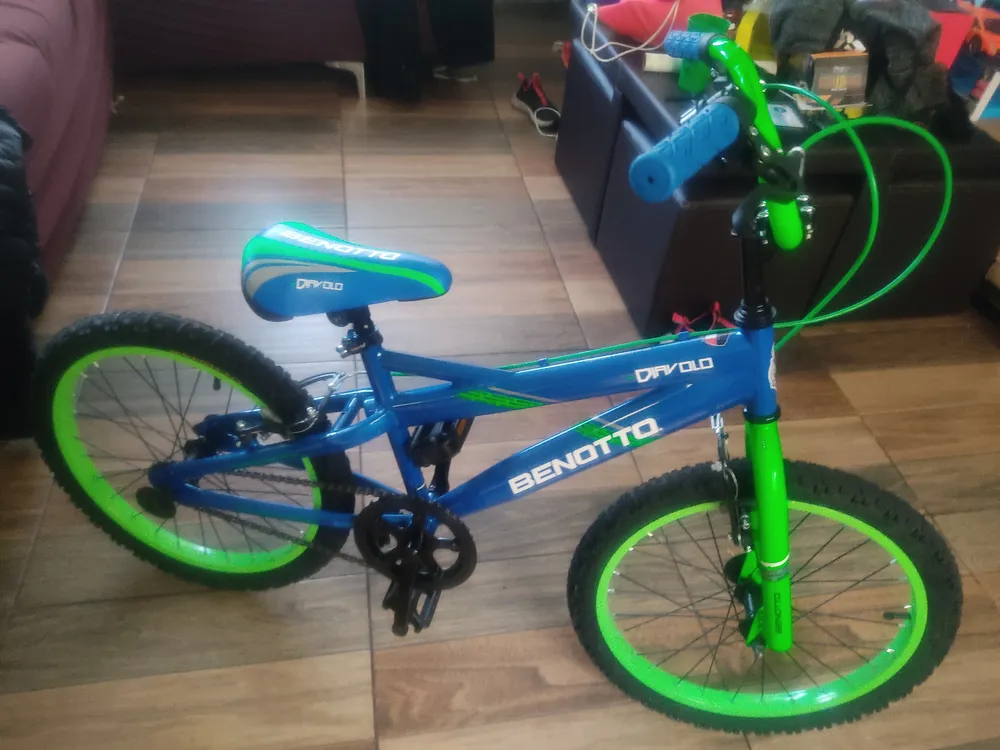 Bicicleta Benotto Diavolo Cross Acero R16 Ni o Ruedas Azul