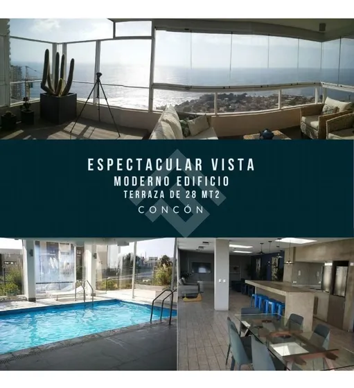 Departamento En Venta De 3 Dorm. En Concón