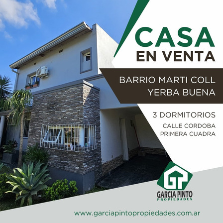 Casa En Venta - Barrio Marti Coll, Yerba Buena Casa En Venta - Barrio Marti Coll, Yerba Buena