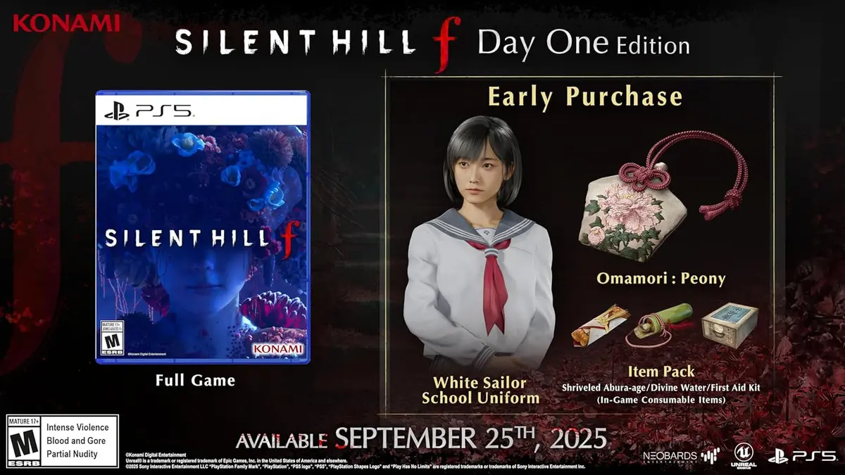 Console Ps5 com jogo Silent Hill F Day One Edition