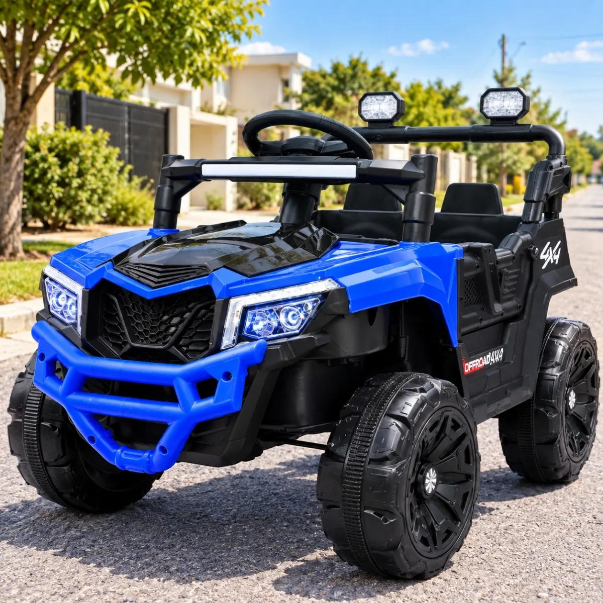 Carro Elétrico Utv Bateria 12v Música Controle Remoto