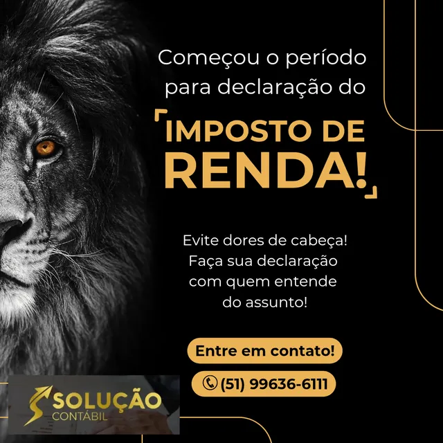 Declaração De Imposto De Renda 2025