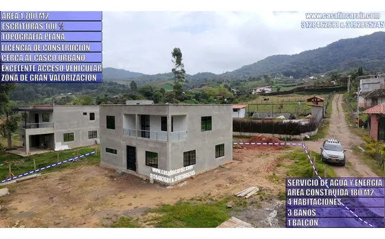 Finca En Obra Gris En El Santuario Ant Con Licencia De Construcion