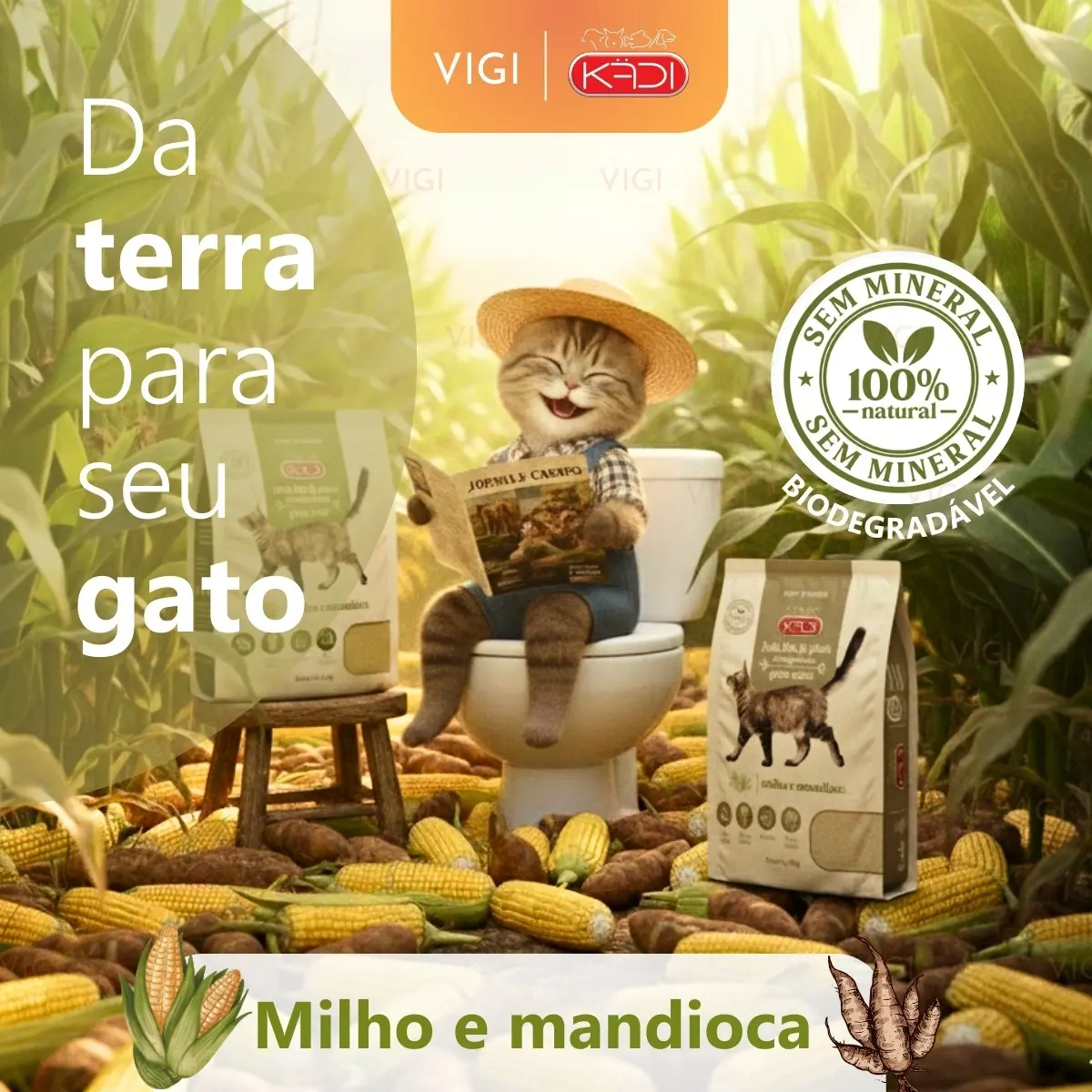 Areia Kadi - grãos finos