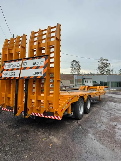 Carreta Semi-reboque Prancha Onix 2 Eixos