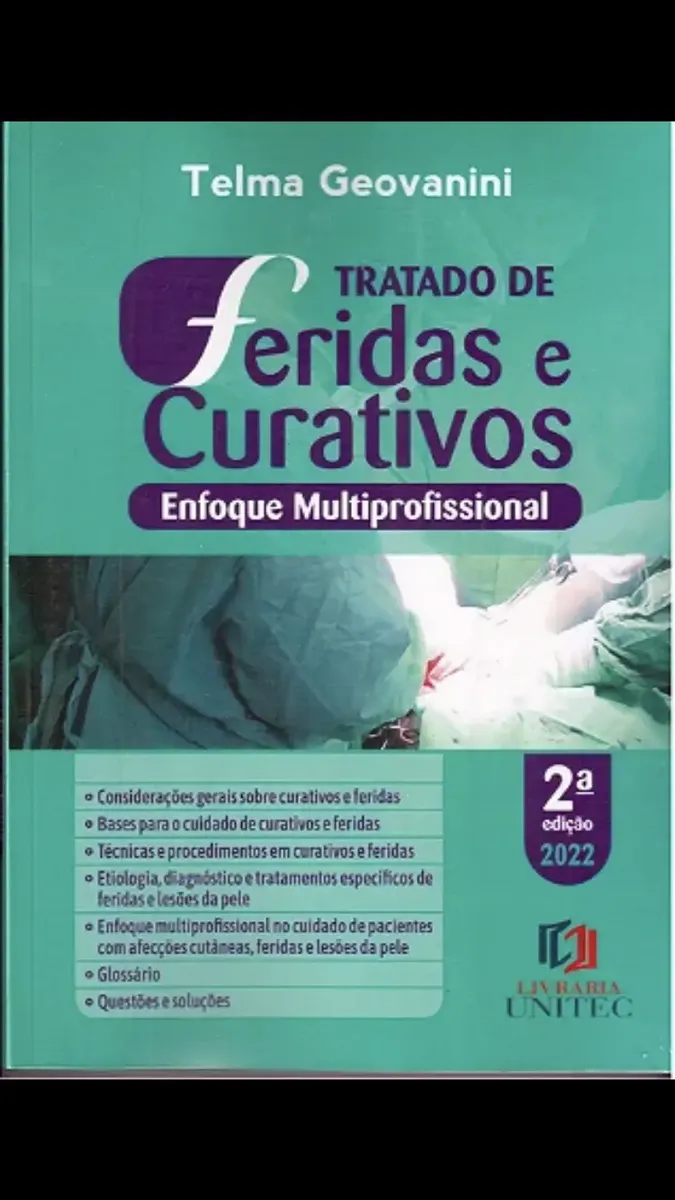 Tratado De Feridas E Curativos