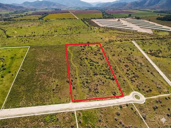 ¡proyecto Listo! Parcela 2ha Casablanca | Luz, Agua Y Radier