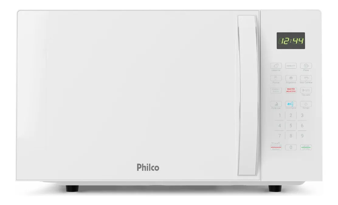 Micro-ondas 33L Philco Limpa Fácil Branco 1400W 127V PMO38B