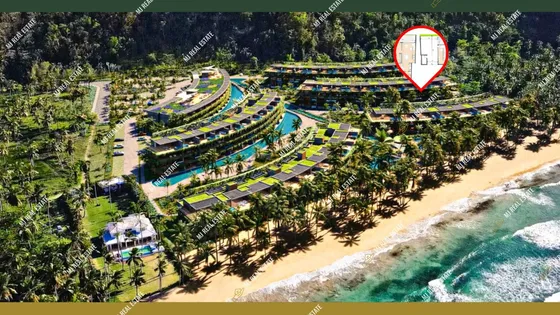Apartamento Amueblado En Las Terrenas, 2 Habitaciones Con Terraza Y Jacuzzi