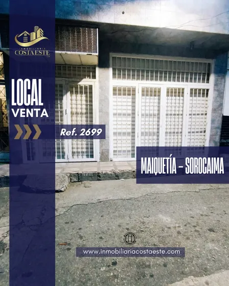 Local En Venta Ubicado En Maiquetía, Sector Sorocaima Ref 2699