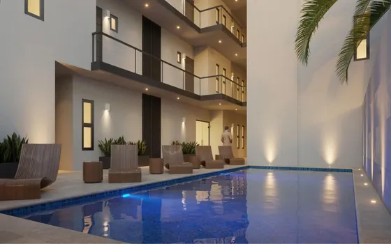 Condo Con Rooftop, Alberca Común, Pre-construcción, Centro, San José Del Cabo.