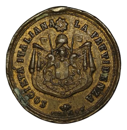 Medalla italiana antigua