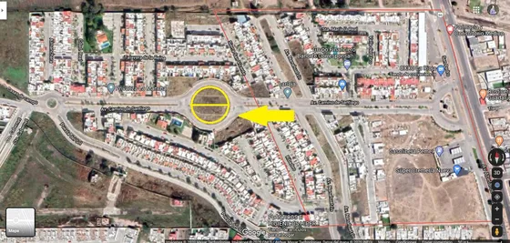 Terreno En Glorieta En Venta, Al Poniente De Aguascalientes, En La Rioja