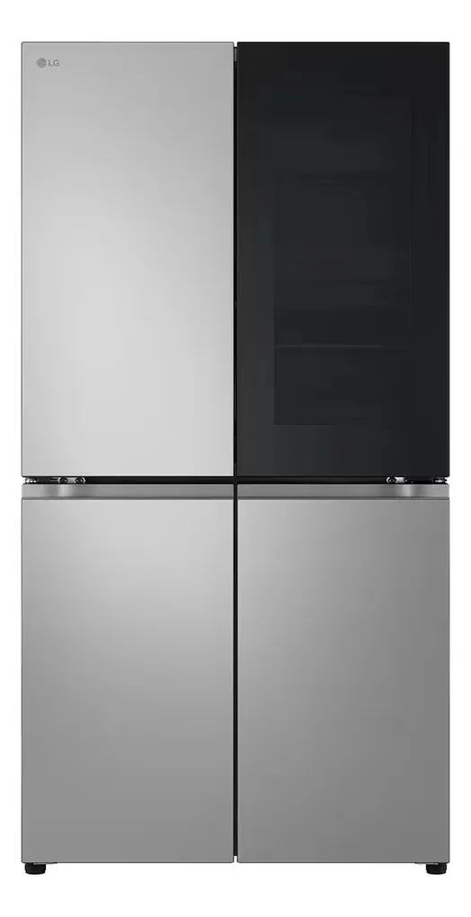 Geladeira LG Smart Multidoor 670l Frost Free Inverter Instav Prateado