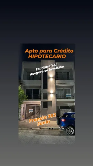 Departamento Céntrico En Junín Bs As - 1 ° Calidad - Excelente Terminación !!