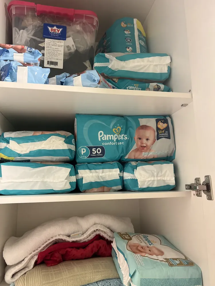 Fraldas Pampers Confort Sec Tamanho G 98 unidades