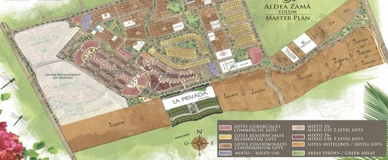 Terreno En  Venta Aldea Zama