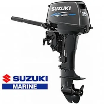 Motor De Popa Suzuki 15hp Okm  12 X Frete Gratis Todo Brasil