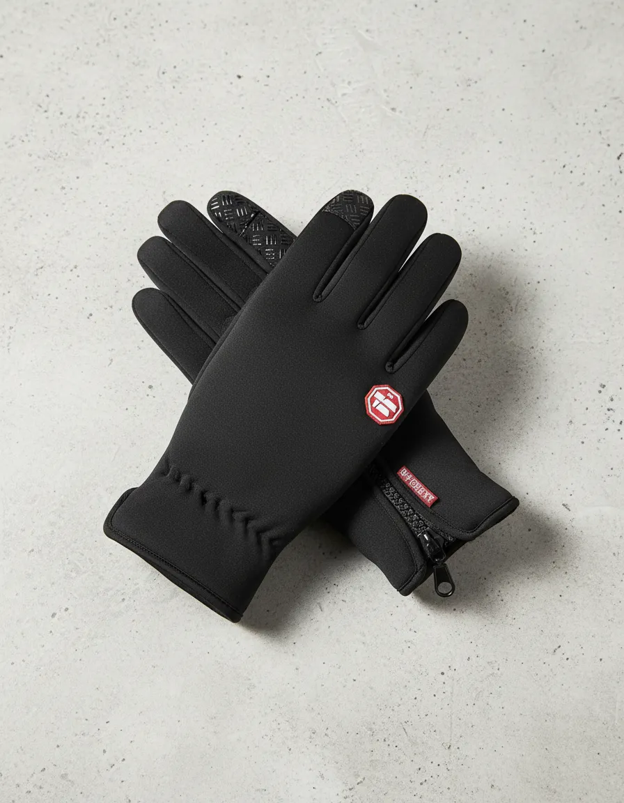 Luva Térmica Impermeável Moto Bike Frio Touch Screen Inverno