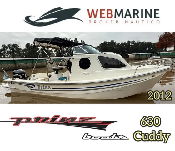 Lancha Tracker Prinz  Cabinado Mercury 90 Hp  Optimax 