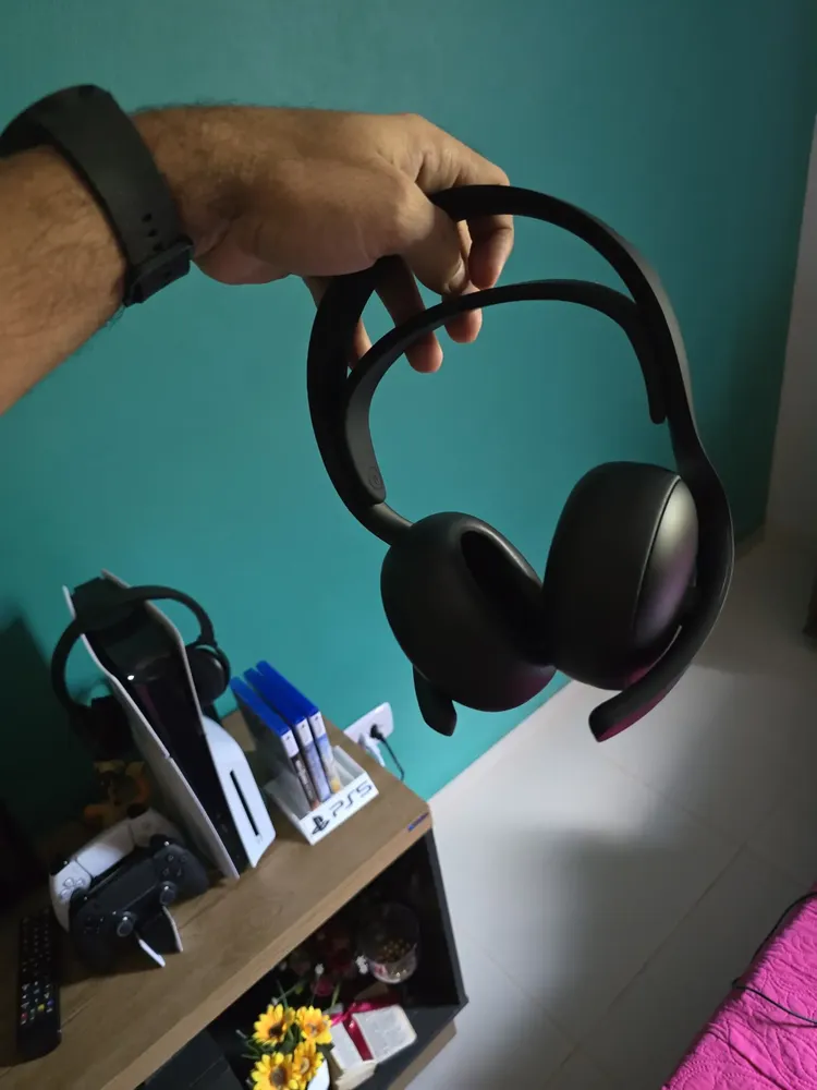 Headset Sem Fio Pulse Elite Sony Ps5 Midnight Black Preto