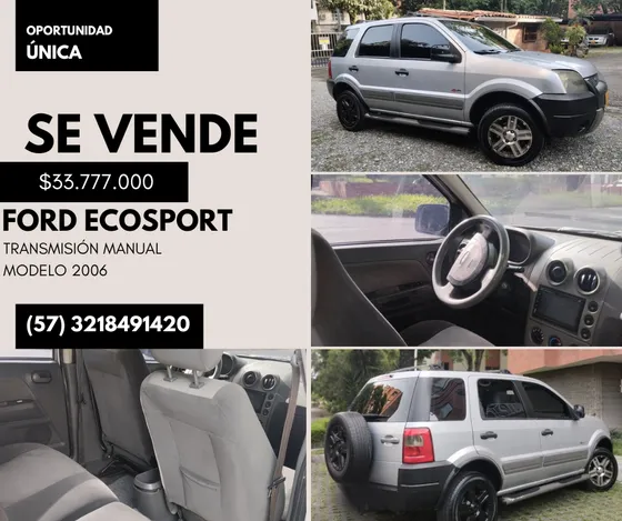 Ford Ecosport 2.0 L 4x4