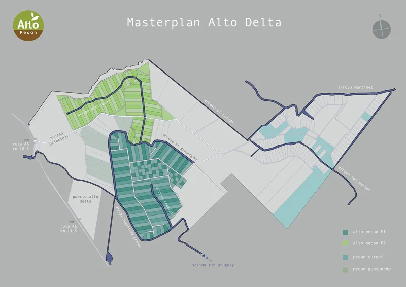 Chacra Náutica Productiva  2,5 Ha Con 100m De Costa Y Renta En Dólares | Alto Pecán | Villa Paranacito