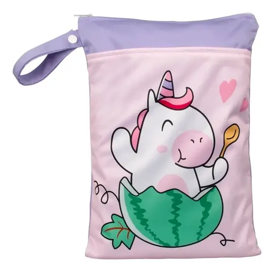 Necessaire p/ Troca Roupa Limpa e Suja Infantil Impermeável