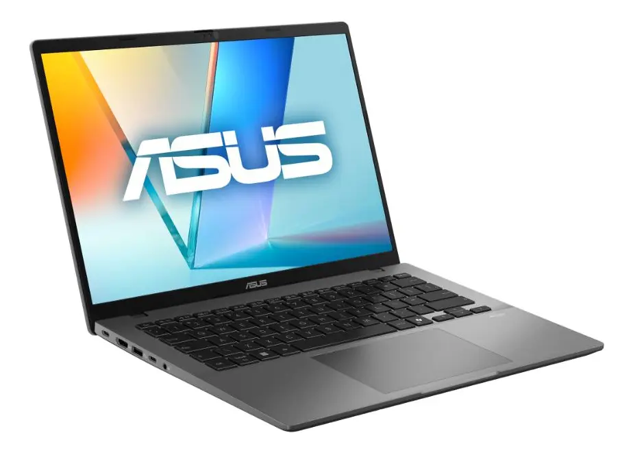Notebook Asus Vivobook Ia Pc S14 S3407ca Intel Core Ultra 5 225h 16gb Ram 1tb Ssd Windows 11 Tela 14  Led Fhd Gray - Ly114w Matte Gray