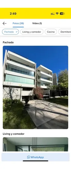 Venta Departamento 3d 3b 3e 1bd La Dehesa - Lo Barnechea