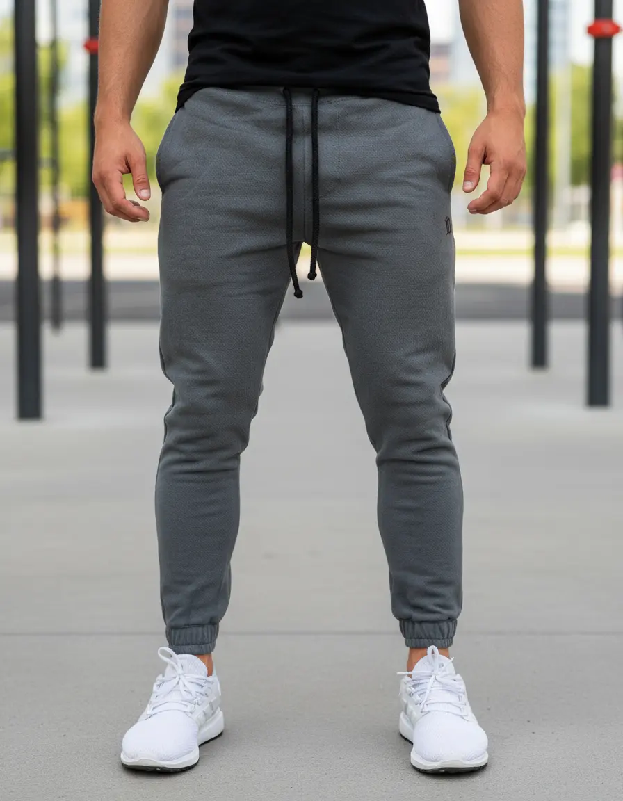 Calça Moletom Masculino Slim Jogger Algodão Premium Conforto