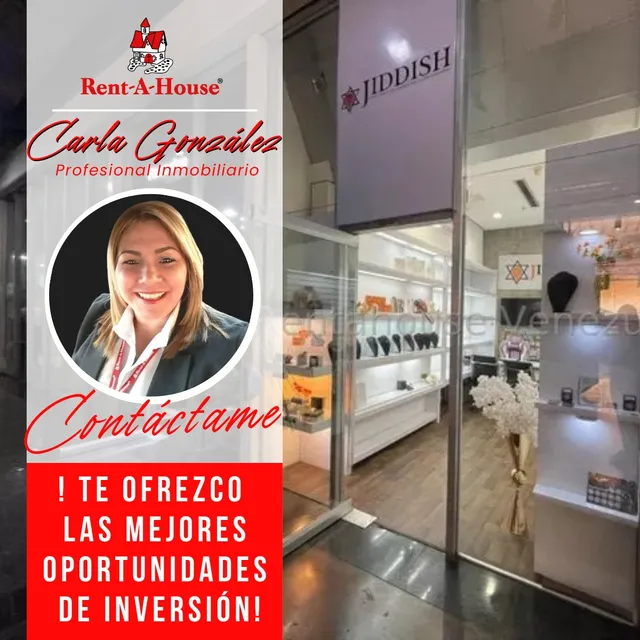 Carla Gonzalez Local Comercial En Alquiler En La Urbanizacion La Castellana Mls #24-8663 Centro Comercial San Ignacio